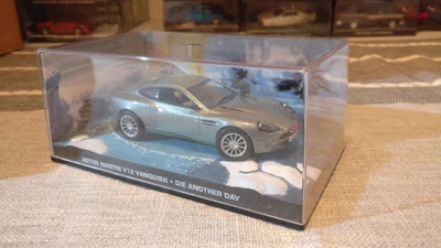 £5 • Buy James Bond Car Collection 1:43 Aston Martin V12 Vanquish Die Another Die