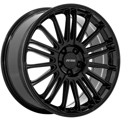 Petrol PE001 P1D 17x8 5x108 +40mm Gloss Black Wheel Rim 17  Inch • $177.99