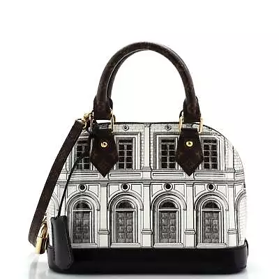 Louis Vuitton Alma Handbag Limited Edition Fornasetti Architettura Print Leather • $4552.70