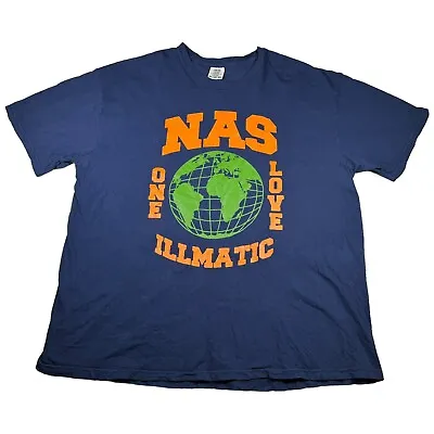 Nas One Love / Illmatic T-Shirt Sz XXXL Mobb Deep Wu Tang Clan Rap Tee • $39.99