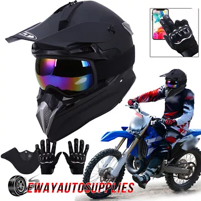 DOT Sport Off Road Street Motocross Helmet Dirt Bike Downhill Extreme ATV Racing • $48.44