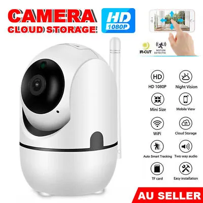 $24.94 • Buy 1080P WiFi IP Security Camera Wireless Indoor CCTV System Home Baby Pet Monitor*