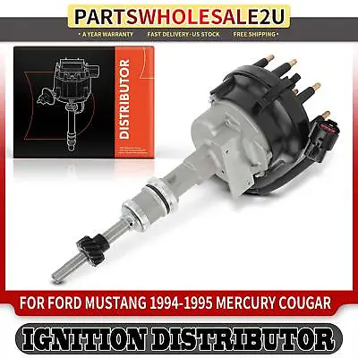 Electronic Distributor W/ Cap & Rotor For Ford Thunderbird Mercury Cougar 91-93 • $60.99