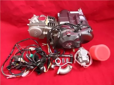 Pit Bike Lifan 125cc Electric Start 4 Speed Semi Auto Engine Full Kit VM22 B/S • £391