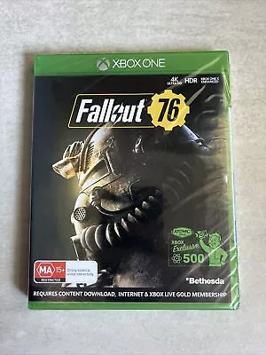 Fallout 76 - Xbox One Game - PAL - New/Sealed - Free Postage • $16.50