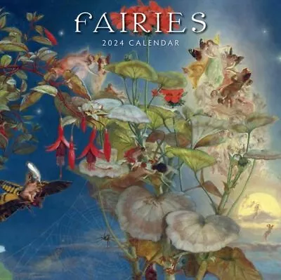 Fairies 2024 Square Wall Calendar By Red Robin Publishing Ltd. NEW Book FREE & • £10.88