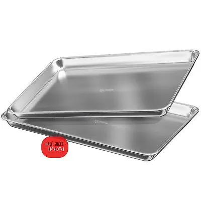 Aluminum Baking Sheets Nonstick Steel Cookie Sheets Cooking & Baking Sheet Pans • $110.99