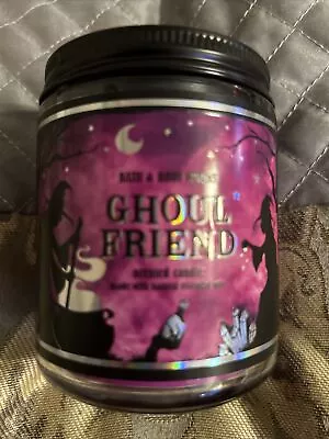 ONE Bath & And Body Works Ghoul Friend Single Wick Candle 7 Oz. NEW! • $15.75