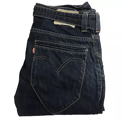 Levi's 503 Loose Straight Men's Size W32 Blue Denim Jeans Free Post • $59.95