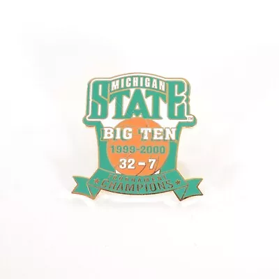 Michigan State Basketball 1999-2000 Big Ten Tournament Champions Pin • $19.99