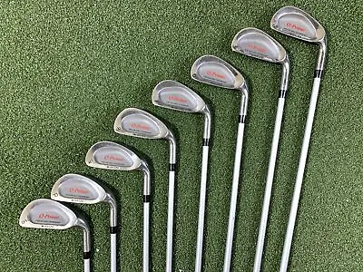 Vulcan Golf Q-Pointe Iron Set 4-PW+SW JetStream Ladies Graphite Womens RH • $82.55