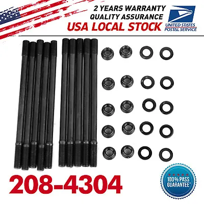 Cylinder Head Stud Kit For Honda Prelude 2.2L H22 H22A4 H23A H23A1 VTEC 208-4304 • $57.29