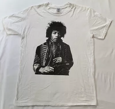 Vintage T-Shirt M Jimi Hendrix Black And White Grateful Dead Janis Joplin Cream • $30