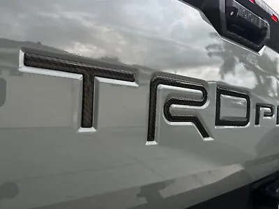 TRD PRO Letter Inserts Compatible With 2022-2024 Tundra • $109.99