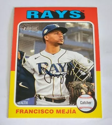 2024 Topps Heritage Francisco Mejia Short Print SP #40 • $0.99