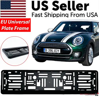 EU Universal Auto Car License Plate Holder Frame European German Russian UK GE • $9.69