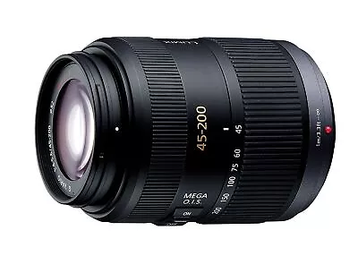 Panasonic Telephoto Zoom Lens For Micro Four Thirds Lumix G VARIO 45-200mm/F4.0- • $332.76