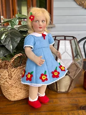 Beautiful Lucia 1930's Lenci Doll 14  Great Condition • £260