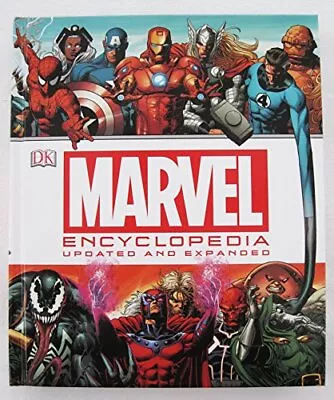 Marvel Encyclopedia - Updated And Expanded Book The Cheap Fast Free Post • £11.99