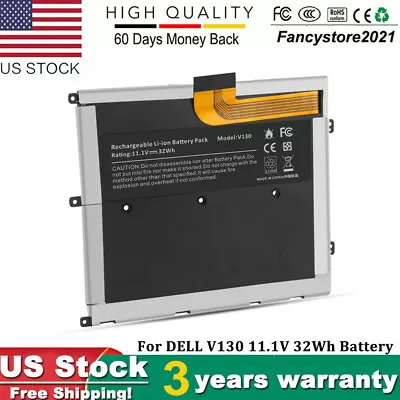 32Wh Battery For Dell Vostro V13 V130 V1300 V13Z T1G6P 0449TX 0NTG4J 0PRW6G Fast • $22.99