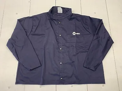 Miller Mens Dark Blue Fire Resistant Work Jacket Size 4XL • $40