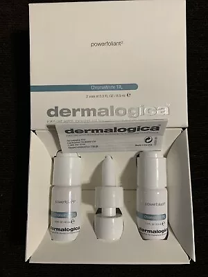 Dermalogica Powerfoliant2 ChromaWhite.  2 Vials At 0.3 Oz / 8.9 Ml. - New In Box • $14.99