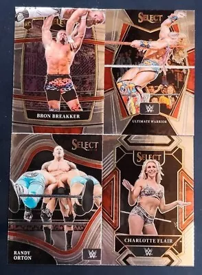 2022 Panini Select WWE Wrestling BASE Cards With Rookies You Pick • $1.05