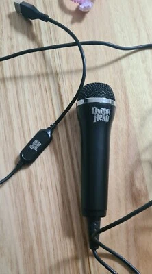 $12 • Buy Genuine Guitar Hero Microphone Xbox 360 Sony Playstation Wii  Tested And Working