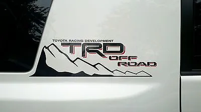 2 Toyota Custom FJ Cruiser  TRD Off Road  Decal Sets - $29.99 FREE SHIP • $29.99