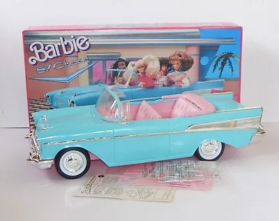 Mattel 1988 Barbie 57 Chevy Bel Air Convertible Car Turquoise W/BOX Complete! • $145