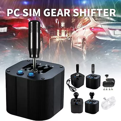 $9.90 • Buy H Gear Shifter Pc Sim Gear Shifter Simulator G29/G25/G27/G920 Thrustmaster Aj