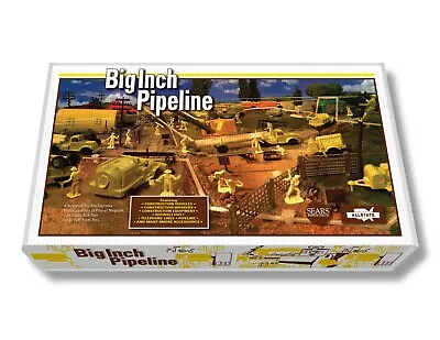 Marx Sears-Allstate Big Inch Pipeline Play Set Box • $79.99