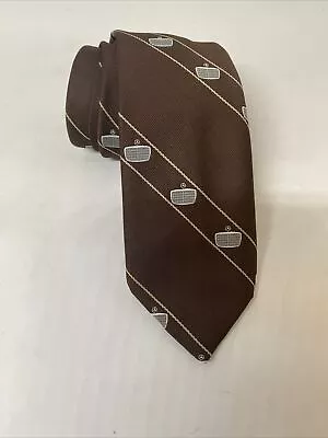 VTG MERCEDES-BENZ Logo Men’s Neck Tie Novelty By NBG Original • $30.79