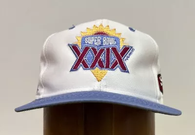 Logo 7 Super Bowl XXIX 49ers Vintage Snapback Hat • $24.99