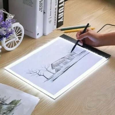 A3 LED Light Tracing Drawing Board Box Stencil Tattoo Copy Table Artist Craft • £21.99