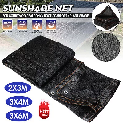 UV Sun Shade Sail Net Cloth Outdoor Sunshade Net For Garden Pergola Cover Canopy • £10.94