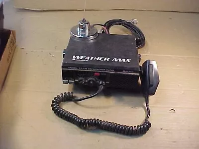 MIDLAND WEATHER MAX MODEL 77-118 CB RADIO W/ Antenna • $25