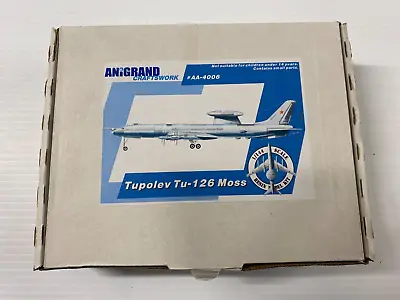 Anigrand Models 1/144 Tupolev Tu-126 Moss Soviet Awacs Aircraft Model # Aa-4006 • $171.29