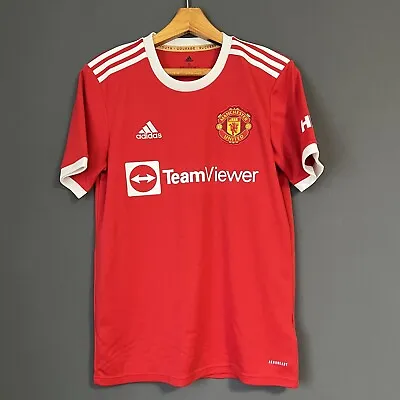 Manchester United Jersey 2021/22 Home Small Football Soccer Trikot Adidas H31447 • $30.36