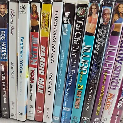 DVDs FITNESS | Exercise | WORKOUT | Cardio | YOGA | Aerobic | CROSSFIT Used/New • $4.99