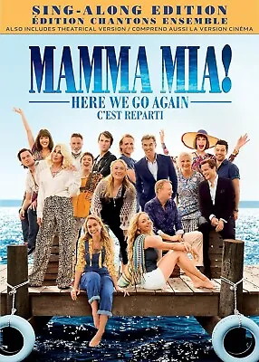 Mamma Mia Here We Go Again PG-13 Disk Only No Case • $2