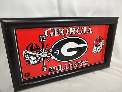 Georgia Bulldogs License Plate Clock Framed- Very Rare! UGA  • $44.59