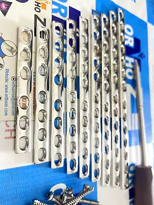 LC-DCP Narrow 4.5mm Plates 6 To 16 Holes &  4.5mm Cortical Screws 101 Pcs • $197.40