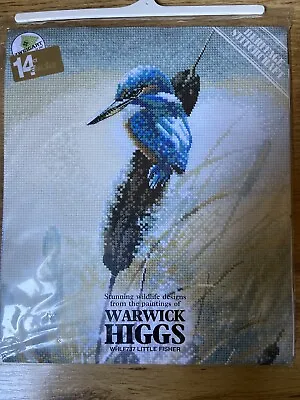 £9.99 • Buy HERITAGE CRAFTS Warwick Higgs Little Kingfisher Cross Stitch CHART ONLY 