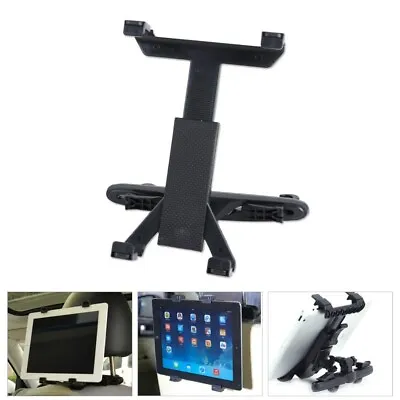 Universal In Car Headrest Back Seat Holder Mount For IPad 1 2 3 4 Air Pro Tablet • £7.89