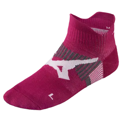 Mizuno Unisex DryLite Race Mid Cut Socks - Magenta // RRP £13 • $8.83