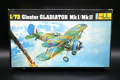 Heller 1/72 Gloster Gladiator Mk I/Mk II Model Kit 270 - New In Open Box • $18.99