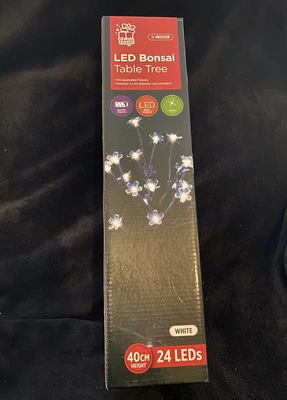 £9.95 • Buy LED Blossom Twig Tree Lights Light Up Table Lamp