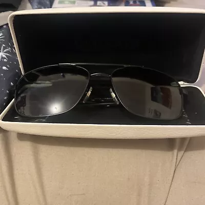 Versace Sunglasses Mod 2153 59-17-140 Black Frame With Case Versace Inscribed • $110