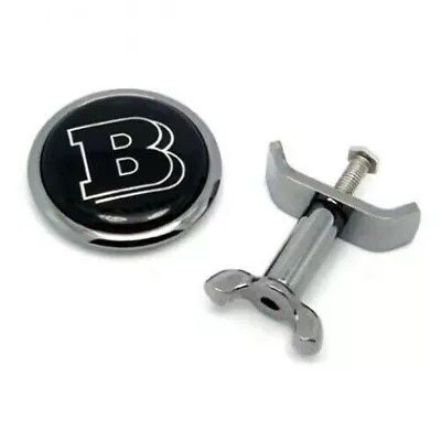 NEW A.M.G Brabus Bonnet Badge Hood Emblem Sticker C S E Class 44mm W204 W211 • $16.99